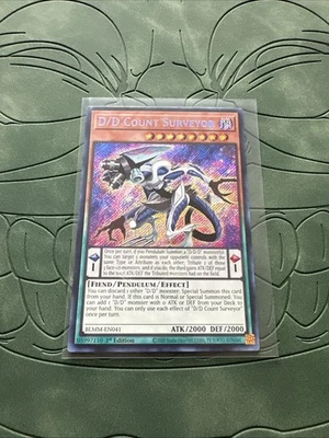 D/D Count Surveyor | Secret Rare| BLMM-EN041 | Near Mint | Yu-Gi-Oh! - Image 1 of 2