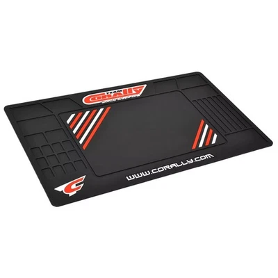 Team Corally C-90280 Schraubermatte Pit Mat XL - Gummi - 85x50 cm - 5mm dick - Bild 1 von 4