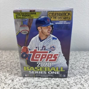 2020 Topps Series 1 Baseball Cards Retail Blaster Box New Sealed Unopened w/Wear - Picture 1 of 9