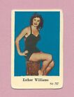1955-58 niederländische Kaugummikarte Nr. #787 Esther Williams