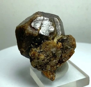 GRANAT (ALMANDINO) GROSSE KRISTALLSITZGRUPPE auf MATRIX aus PERÚ....PAMPA BLANCA MINE - Bild 1 von 12