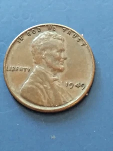 RARE - Error 1949 - - Wheat Penny “L” In Liberty Is On The Rim - Picture 1 of 2