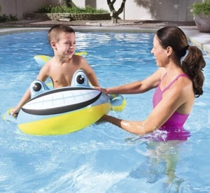 Bestway Splash And Play Blue Fish Float Toddler Baby Inflatable Swimming 34085 - Picture 1 of 3