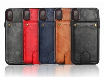 Detachable Leather Wallet Card Flip Slim Slot Stand Case iPhone 7 8+ X XR XS Max - Image 1 of 4