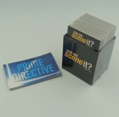 Star Trek Scene It The DVD Game Parts Trivia Cards & Prime Directive Cards 2009 - Image 1 of 4