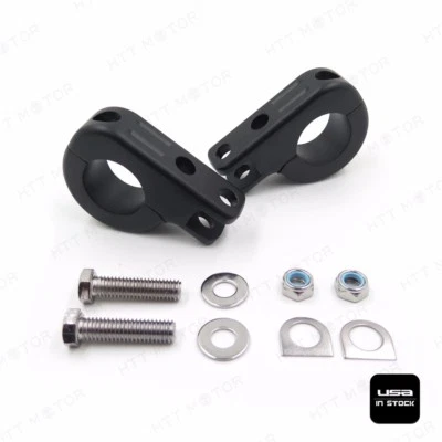 1.25" Highway Foot Peg Mounting For Harley Touring Road King Engine Guard Bars - Image 1 of 4
