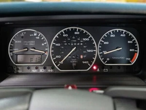 Per VW Corrado Anelli al quadro strumenti in alluminio lucido 3 pezzi - Foto 1 di 7