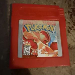 Nintendo Gameboy, Pokemon Rote Version Cartridge, getestet & spart neue Batterie - Bild 1 von 7