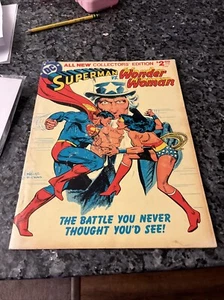 Treasury Edition - All New Collectors' Edition #C-54 KEY WONDERWOMAN/SUPERMAN - Picture 1 of 15