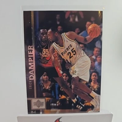 1997-98 Upper Deck - #48 Erick Dampier Indiana Pacers  - Image 1 of 4