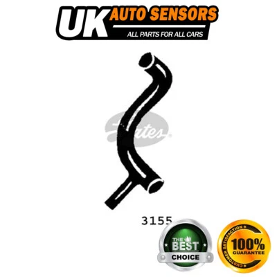 Fits Austin Mini (1960-1993) Gates Lower Radiator Hose -8525 - Image 1 of 4