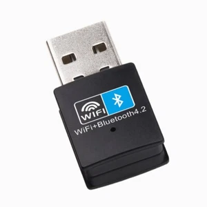 WiFi + Bluetooth 4.2 2 in 1 Adapter 150Mbps WiFi receiver For Desktop computers - Picture 1 of 6