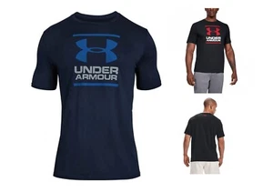 Under Armour Mens T shirt GL Foundation Crew Neck Short Sleeve Breathable Tee - Picture 1 of 12