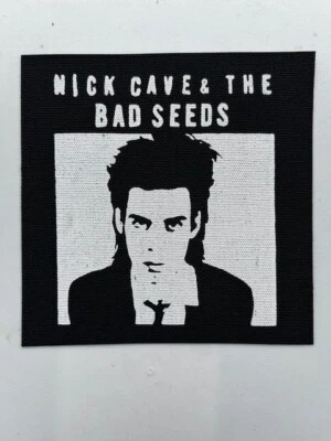 PUNK ROCK Nick Cave Cloth Patch Sew On Badge Approx 4" X 4" (CP276)