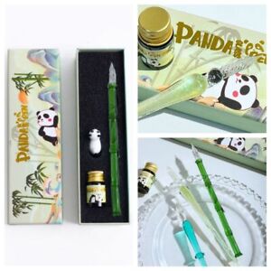 Writing Pen Panda Series Glass Dip Pen China-Chic Signature Dipped Pen  Artist