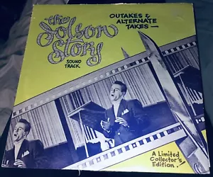 Al Jolson – The Jolson Story Soundtrack Outakes & Alternate Takes LP Record 1978 - Picture 1 of 4