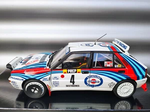 1:18 Kyosho Lancia Delta HF Integrale Montecarlo 1992 Auriol 08348A NUOVO NEW - Foto 1 di 11