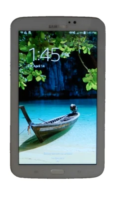 Samsung Galaxy Tab 3 7.0 8GB SM-T217S Android White Tablet Sprint Network - Image 1 of 4