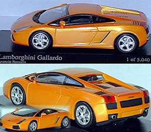 Lamborghini Gallardo 2003-11 Orange Metallic 1:43 Minichamps - Picture 1 of 4
