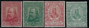 1910 Italia Regno Garibaldi e plebiscito meridionale Nuovo MNH** cert Raybaudi - Imagen 1 de 2