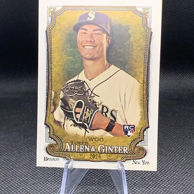 2024 Topps Allen & Ginter - #78 Bryan Woo (RC) - Image 1 of 2
