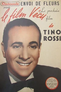 1950 TINO ROSSI FLOWER SHIPPING CINEMA REVIVE FILM - Picture 1 of 2