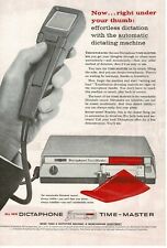 1958 DICTAPHONE Time-Master dictating machine Office equipment Vintage Print Ad