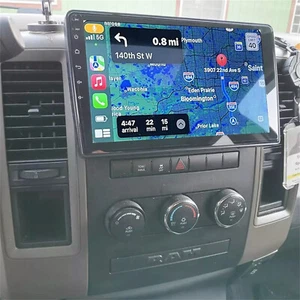 10'' Car Stereo Radio Auto Android Carplay 2+32GB For Dodge RAM1500 2009-2012 - Picture 1 of 22