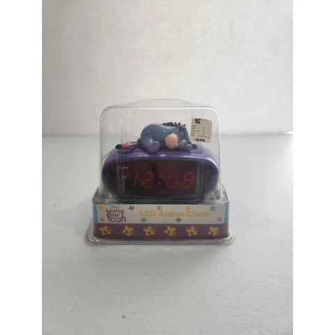 Vintage Disney Eeyore Winnie the Pooh Digital LED Alarm Clock New Cover