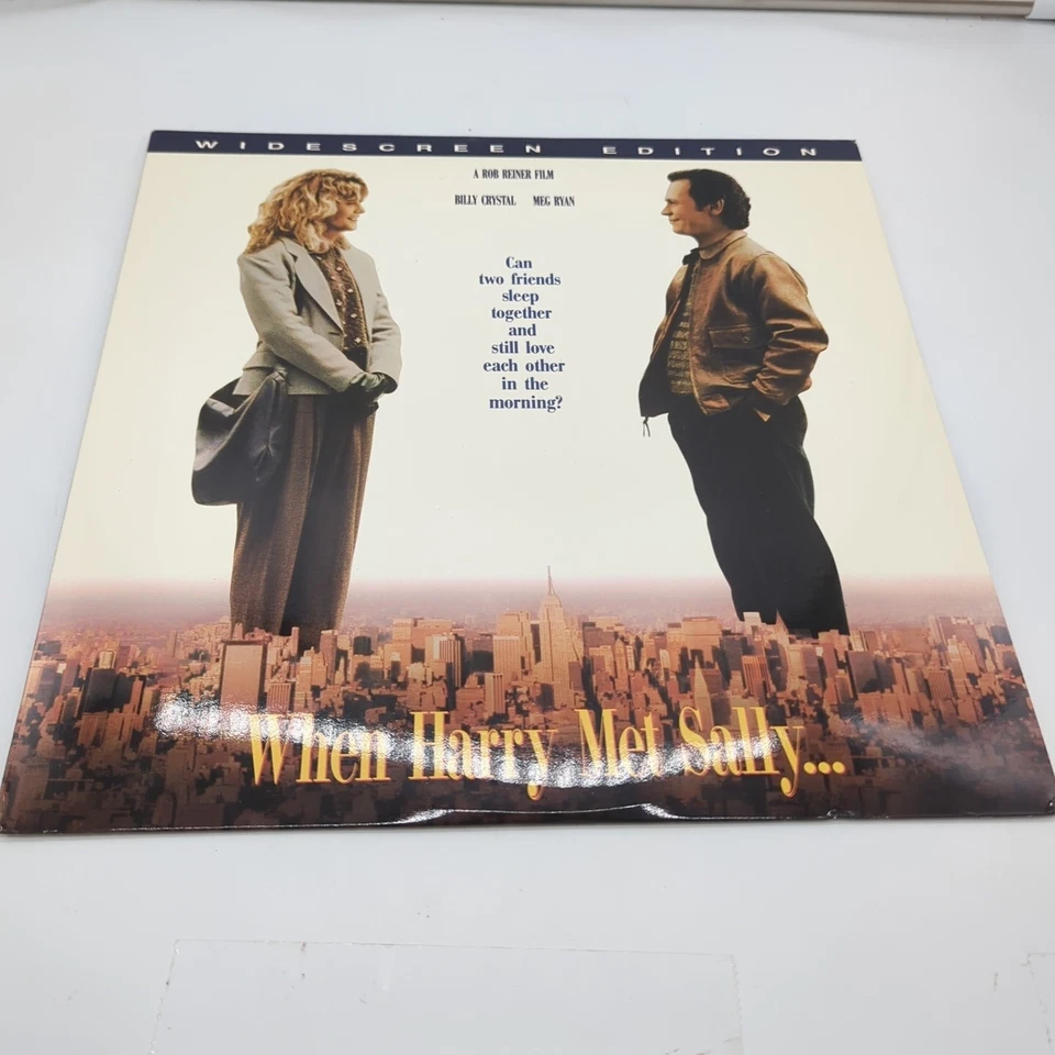 When Harry Met Sally Laserdisc Meg Ryan Billy Crystal THX Widescreen ID2712SU - Image 1 of 3