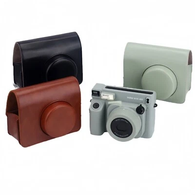 camera bag For Fujifilm Instax Wide 400 Leather Storage bag Protective case - Image 1 of 4