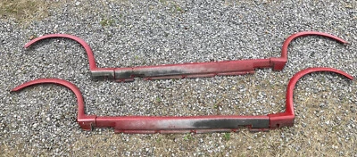 BMW 325ix OEM Red Body Kit - Fender Flares Side Skirts 325e 318i 325i E30 #63M - Image 1 of 4