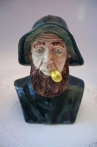 ATLANTIC MOLD SMOKING FISHERMAN FIGURINE - Picture 1 of 5