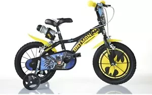 Batman Bike 14 ''Inch Dino Bikes Kids 614-BT - Picture 1 of 1