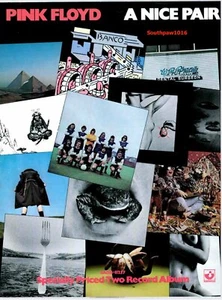 1973 Pink Floyd "A Nice Pair" Album Release Music Industry Promo Reprint Ad - Picture 1 of 1