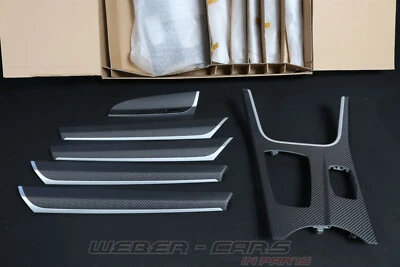 51952358300 NUEVO ORIG BMW X3 F25 X4 F26 CARBONO molduras decoración SET M PERFORMANCE Foto 1 de 4