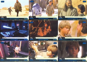 STAR WARS JEDI LEGACY 2013 TOPPS COMPLETE BLUE PARALLEL CARD SET OF 90 BASE - Picture 1 of 1
