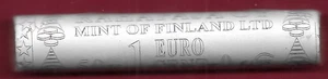 FINNLAND 1 EURO CENT 2004M BU ROLLE MIT 50 MÜNZEN, 1. TYP, THE FINISH HERALDIC LION - Bild 1 von 1
