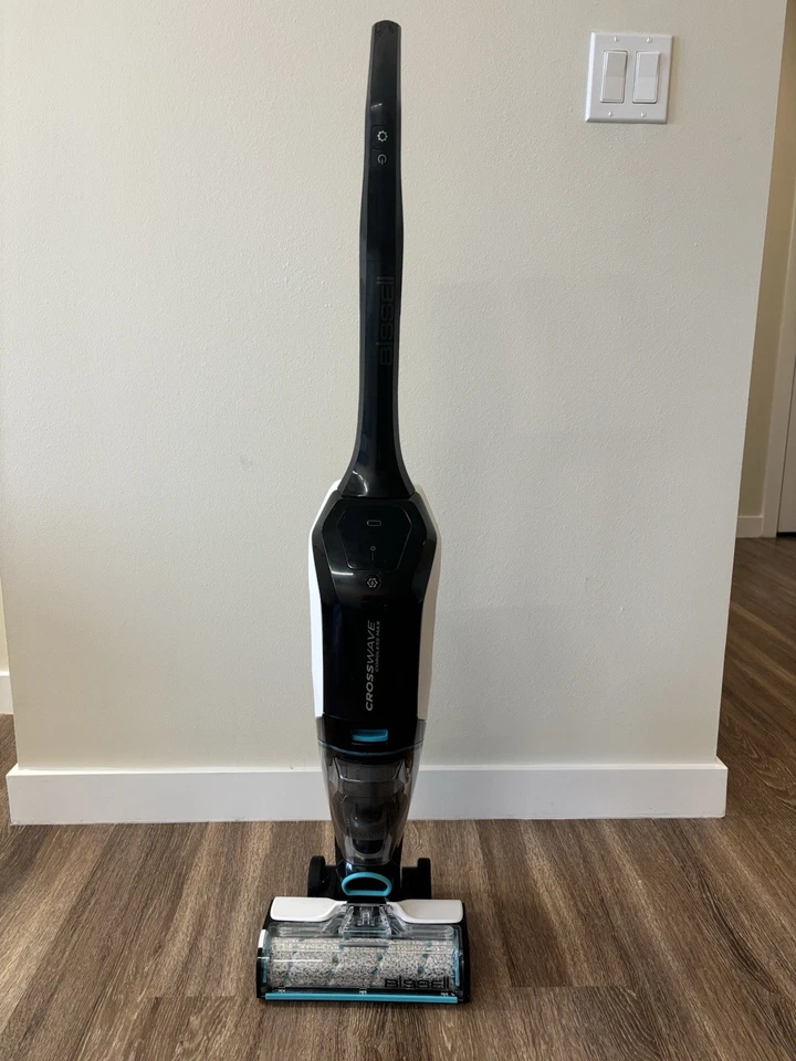 Combo de fregona aspiradora inalámbrica Max Bissell Crosswave Foto 1 de 4