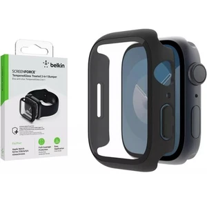 Belkin TemperedCurve 2-w-1 Treated Screen Protector + Bumper do Apple Watch 9 - Zdjęcie 1 z 10