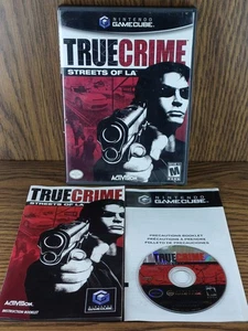 True Crime: Streets of L.A. Nintendo GameCube CIB Authentic Scratch-Free Disc - Picture 1 of 6