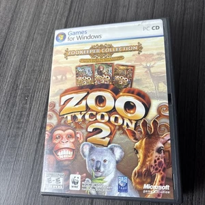 Zoo Tycoon 2 - Colección Zookeeper (PC, 2006 - 1/2 CD) Solo disco 2 - Imagen 1 de 3