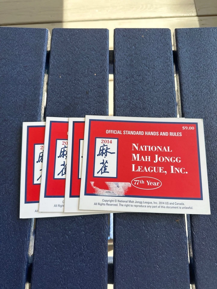 2014 National Mah Jongg League Large Print  Set of 4 - Image 1 of 1