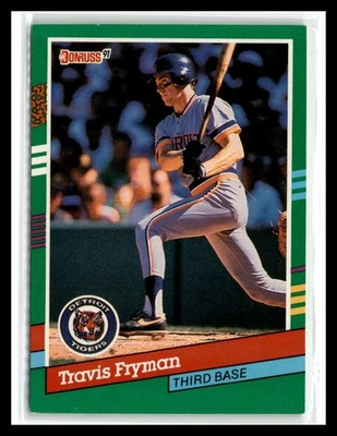 Travis Fryman 1991 Donruss #768a Detroit Tigers - Image 1 of 2