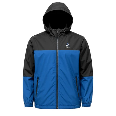 GERRY Chaqueta con Capucha Cremallera Completa XXL Azul/Negro Peso Ligero Foto 1 de 4