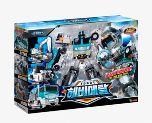 YOUNG TOYS Tobot HEAVY METAL 3-in-1 Robot Heavy Equipment Car SPECIAL PACK Ver. - Picture 1 of 12