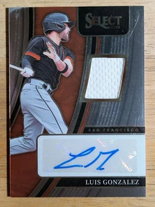 2022 Select Signature Materials #4 Luis Gonzalez /299 - Bild 1 von 2