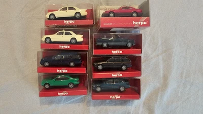 Lotto Herpa 1/87 ho auto Mercedes Benz - Immagine 1 di 3