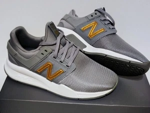 Women's NEW BALANCE 247 Gun Metal Grey Sneakers - Size 6 - Brand New in Box - Picture 1 of 6