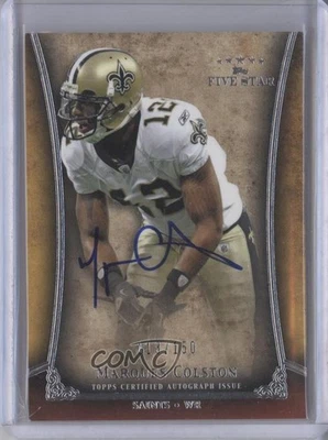 2011 Topps Five Star Signatures /150 Marques Colston #FSS-MC Auto - Image 1 of 2